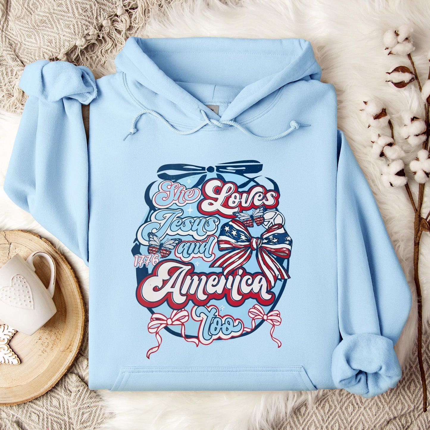 She Loves Jesus And America Too 04 Hoodie