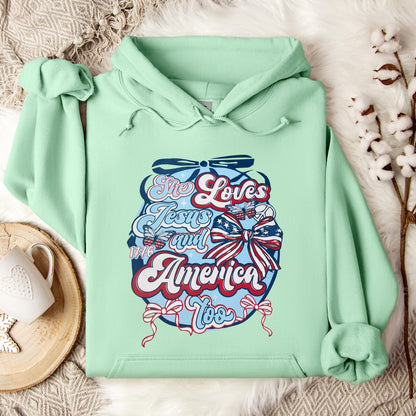 She Loves Jesus And America Too 04 Hoodie