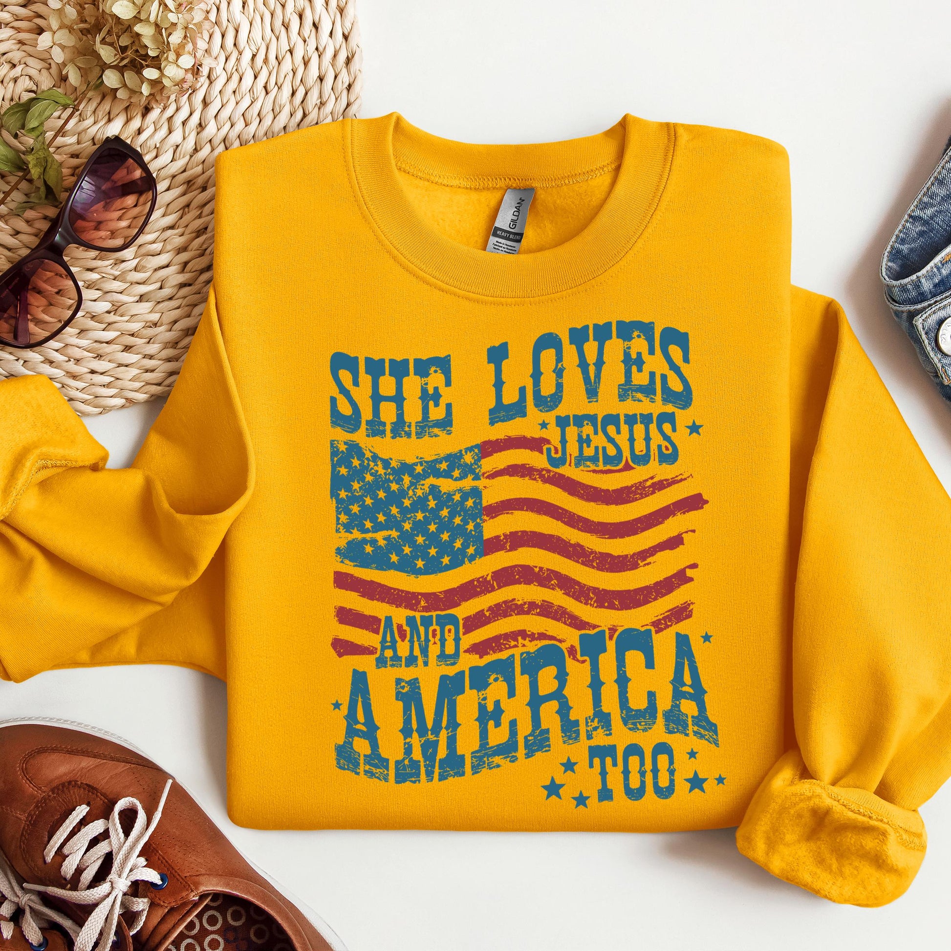 She Loves Jesus And America Too 12