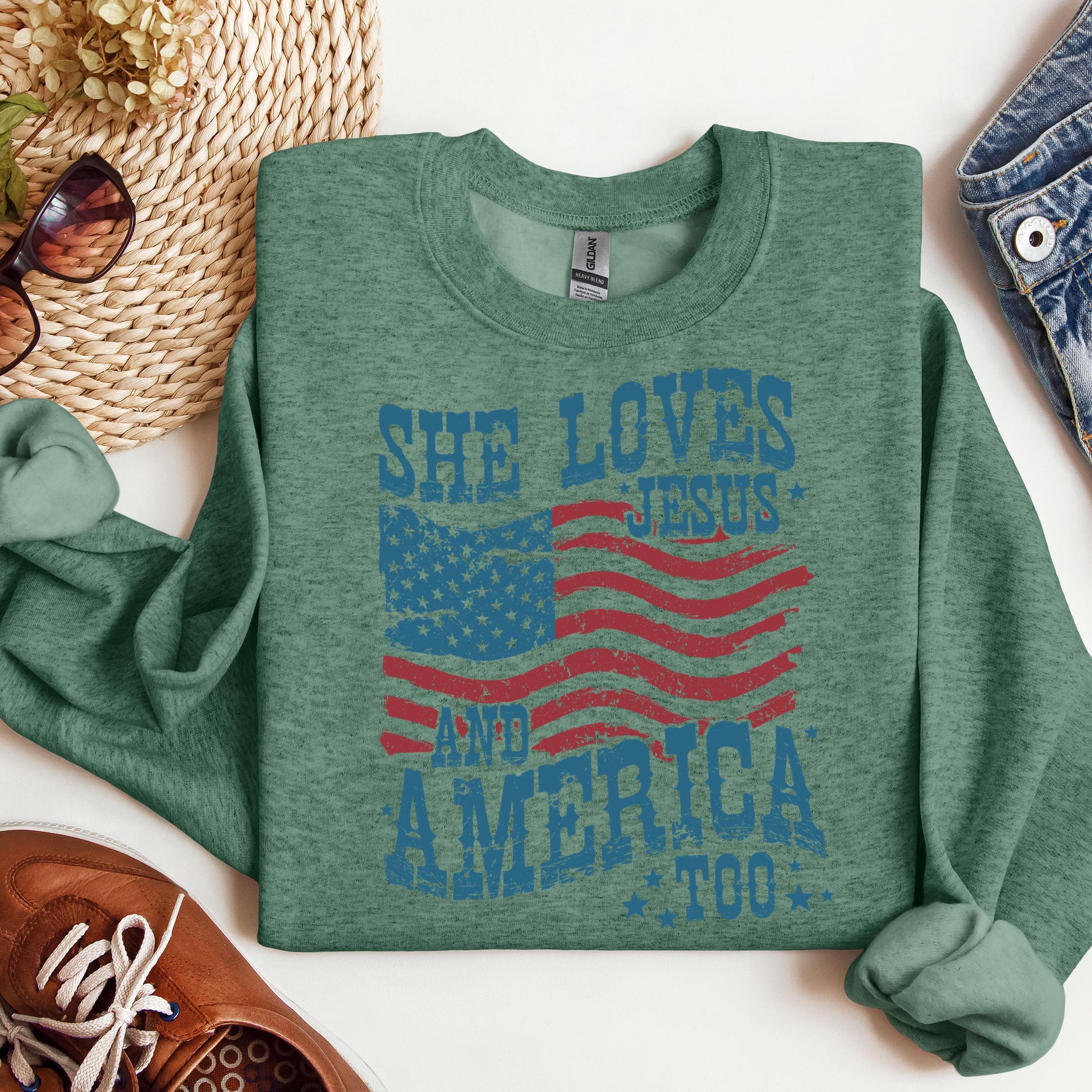 She Loves Jesus And America Too 12