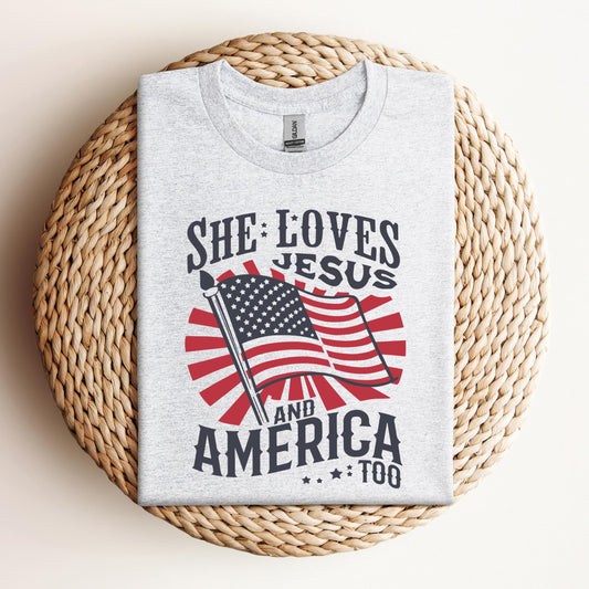 She Loves Jesus And America Too