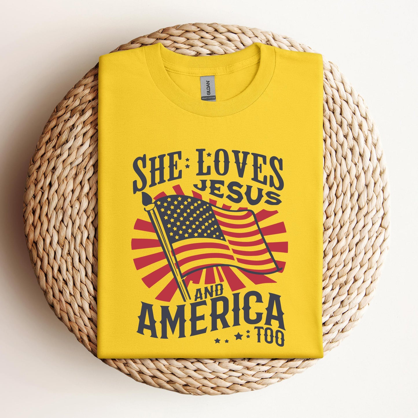 She Loves Jesus And America Too