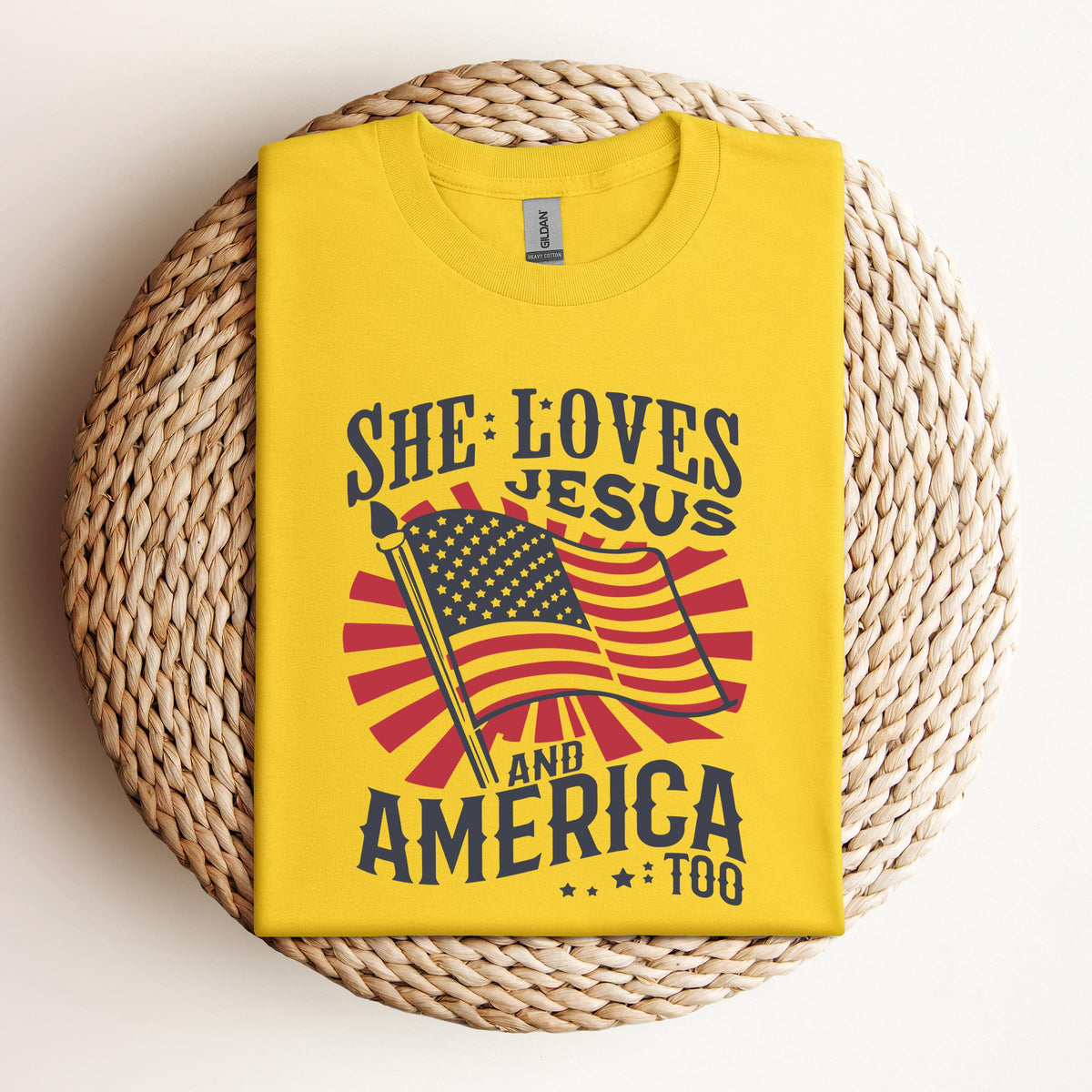 She Loves Jesus And America Too