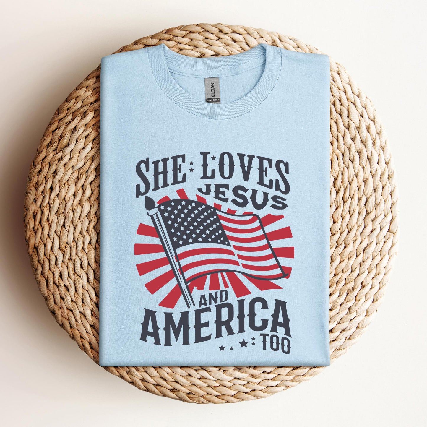 She Loves Jesus And America Too