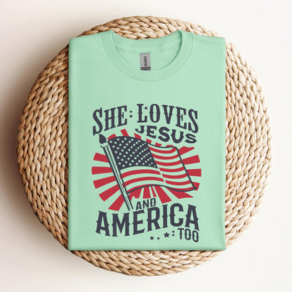 She Loves Jesus And America Too