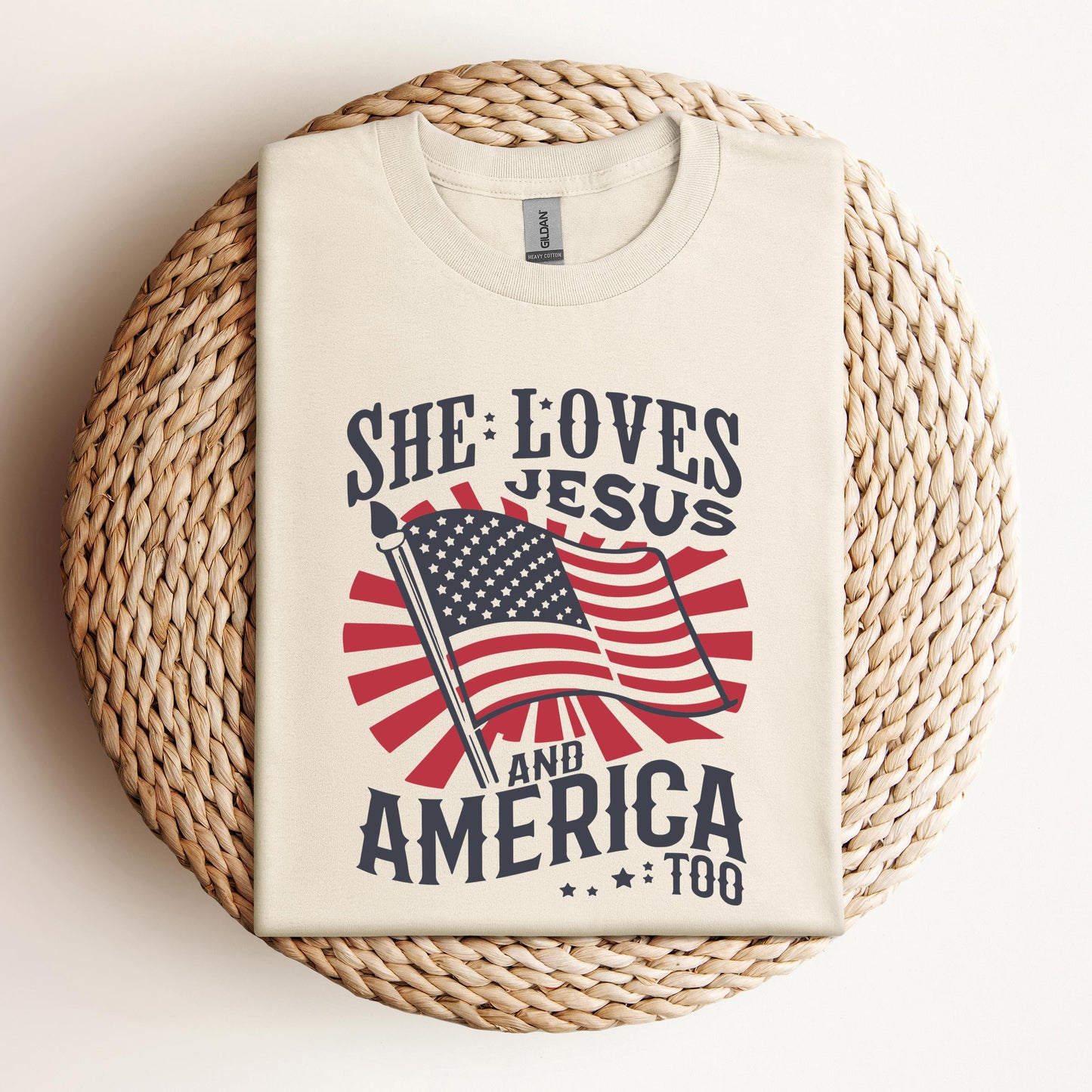She Loves Jesus And America Too