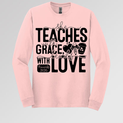 She Teaches With Grace Beads With Love Proverbs 31.26 01