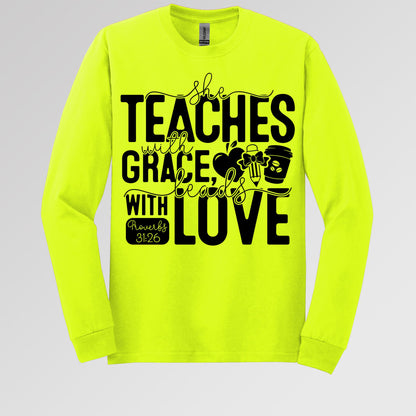 She Teaches With Grace Beads With Love Proverbs 31.26 01