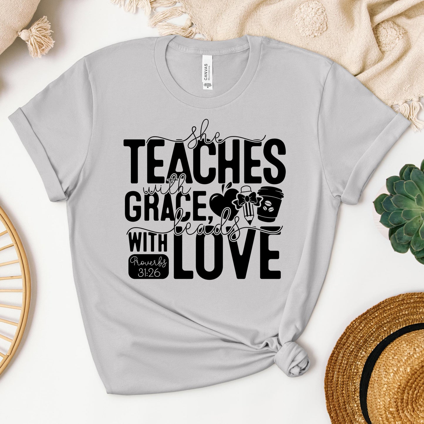 She Teaches With Grace Beads With Love Proverbs 31.26 01
