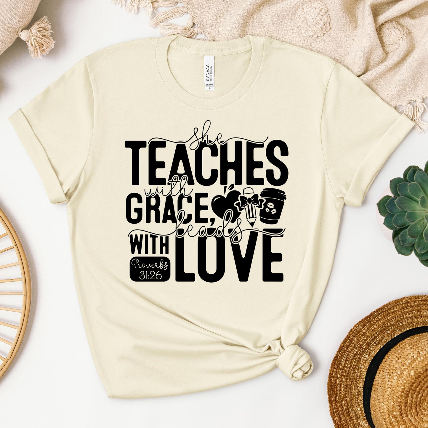 She Teaches With Grace Beads With Love Proverbs 31.26 01
