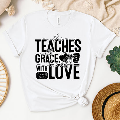 She Teaches With Grace Beads With Love Proverbs 31.26 01