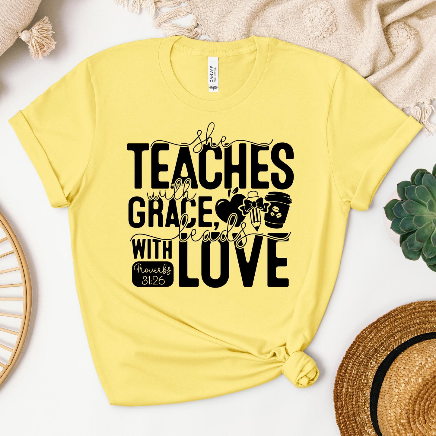 She Teaches With Grace Beads With Love Proverbs 31.26 01