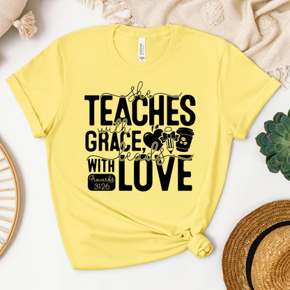 She Teaches With Grace Beads With Love Proverbs 31.26 01