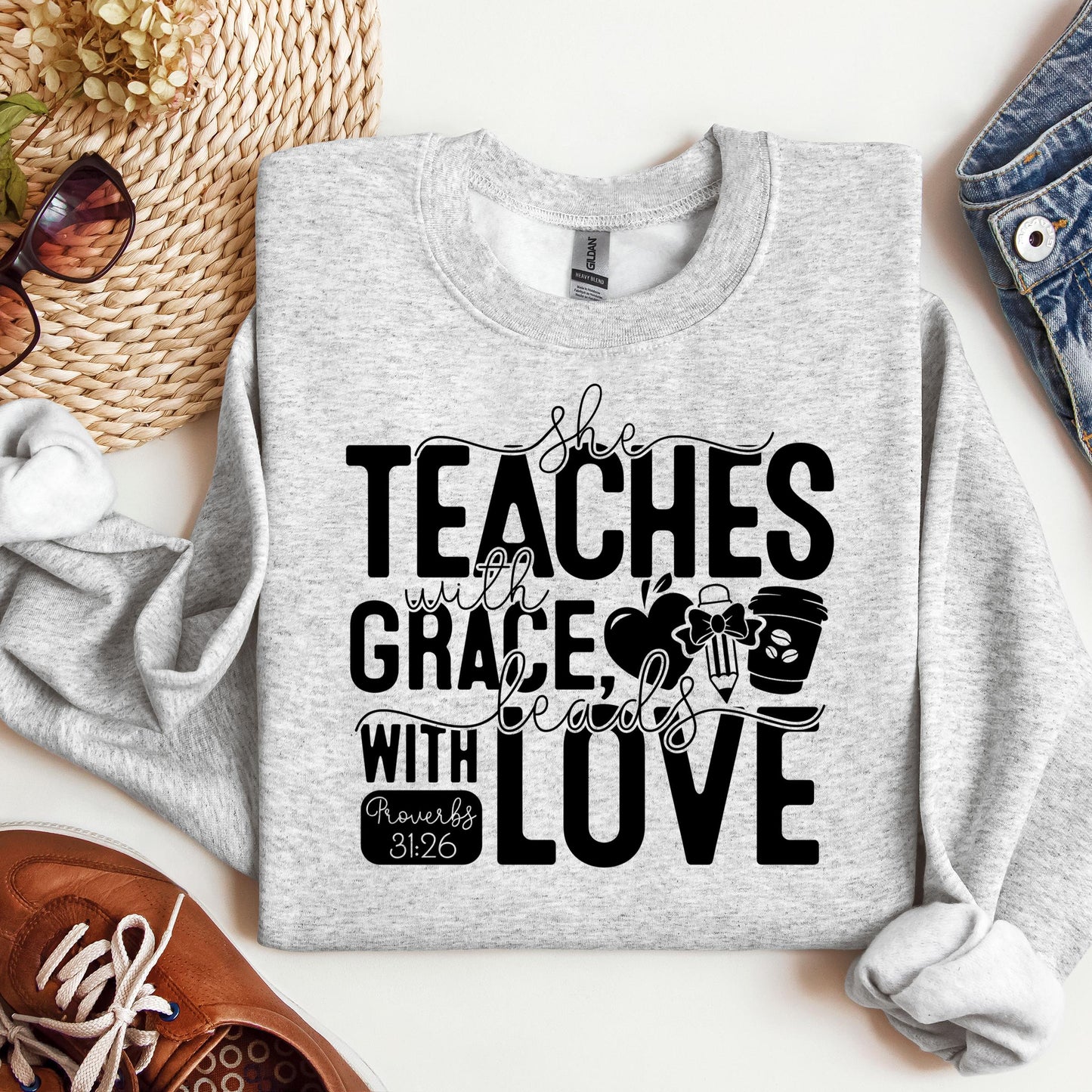 She Teaches With Grace Beads With Love Proverbs 31.26 01