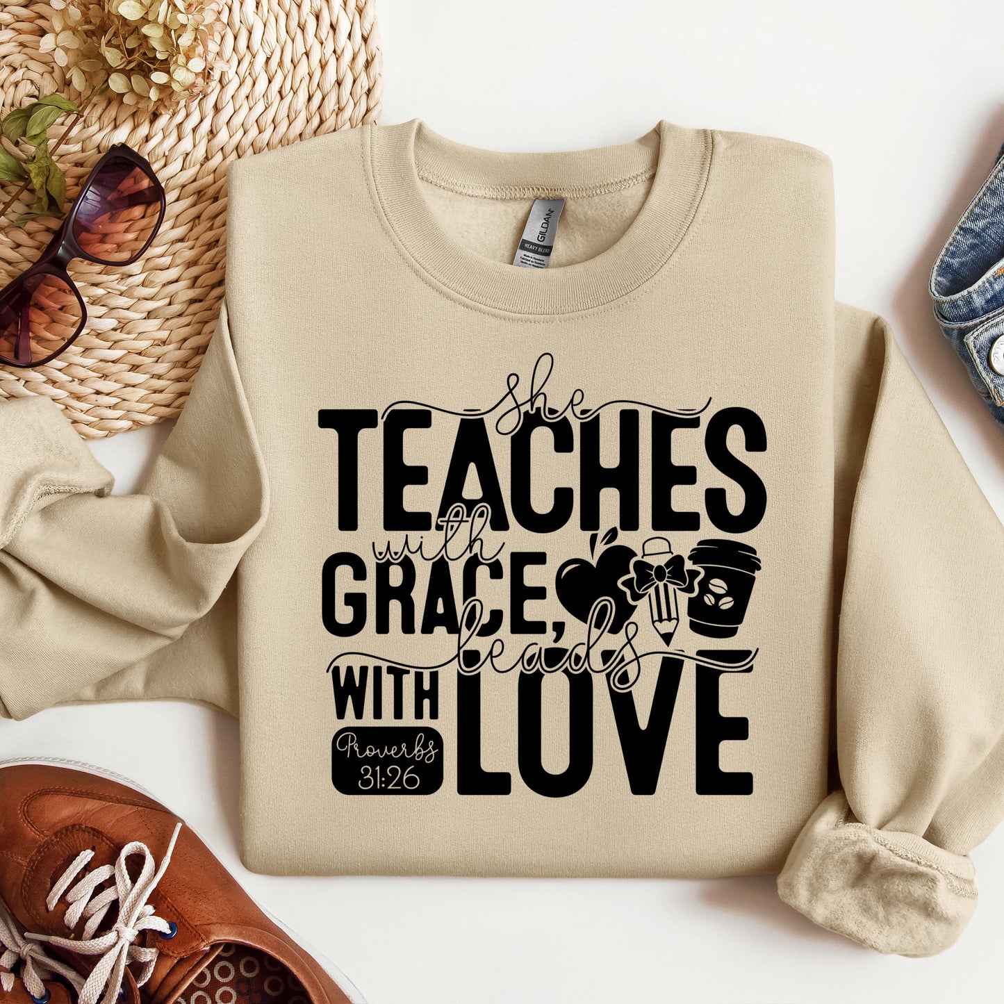 She Teaches With Grace Beads With Love Proverbs 31.26 01