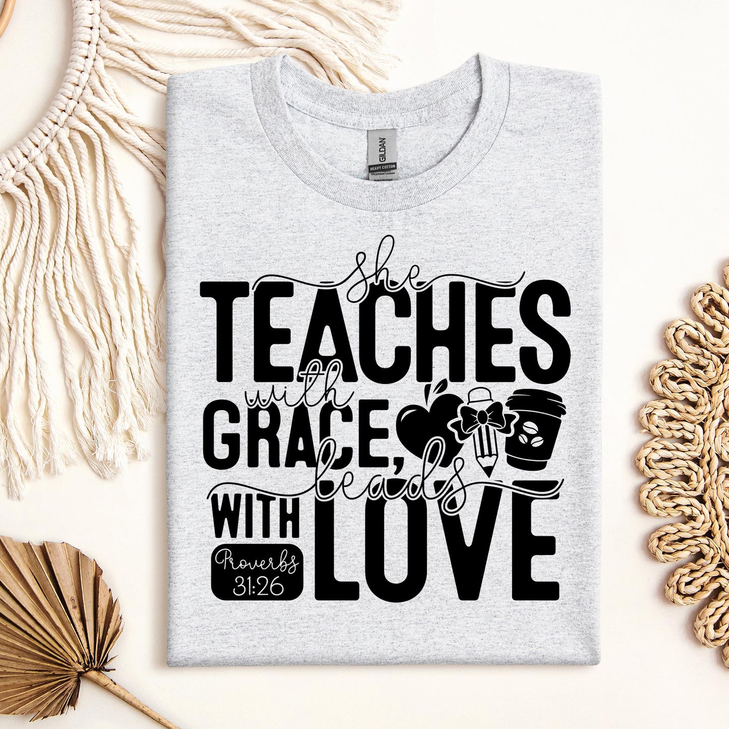 She Teaches With Grace Beads With Love Proverbs 31.26 01