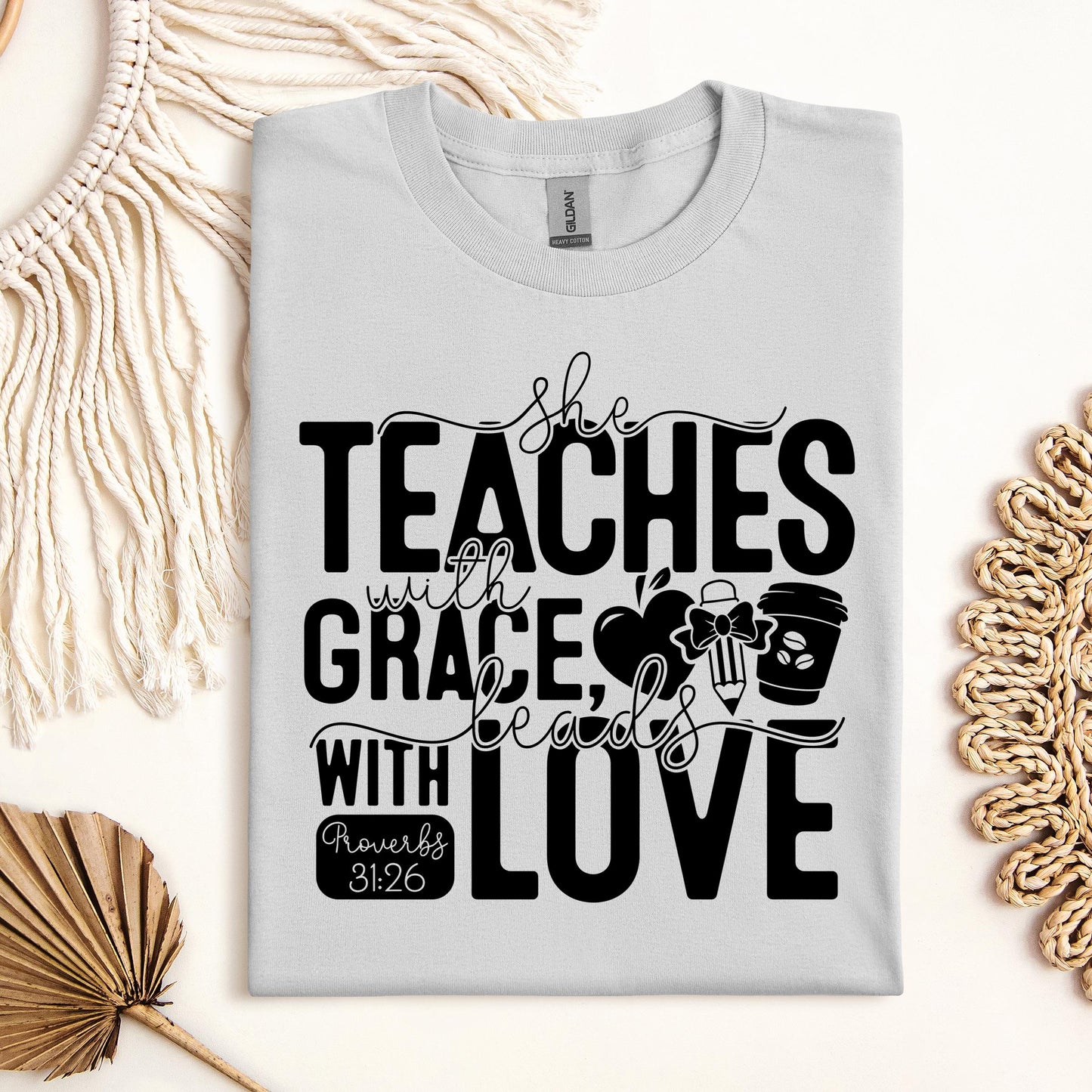 She Teaches With Grace Beads With Love Proverbs 31.26 01