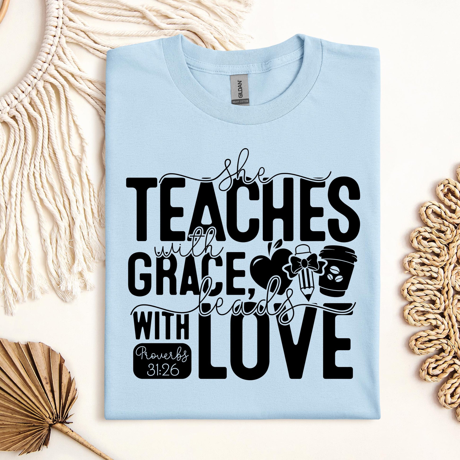 She Teaches With Grace Beads With Love Proverbs 31.26 01