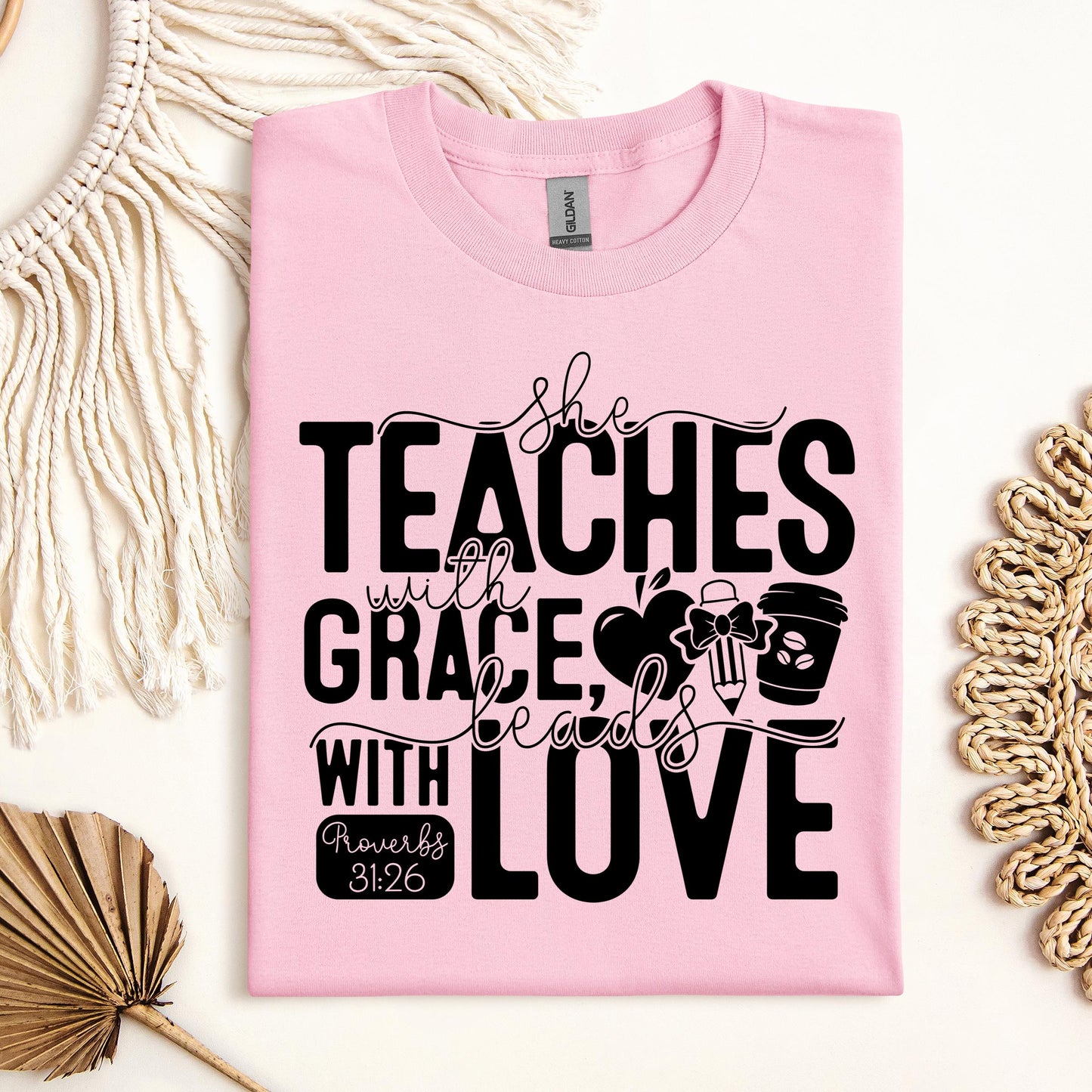 She Teaches With Grace Beads With Love Proverbs 31.26 01
