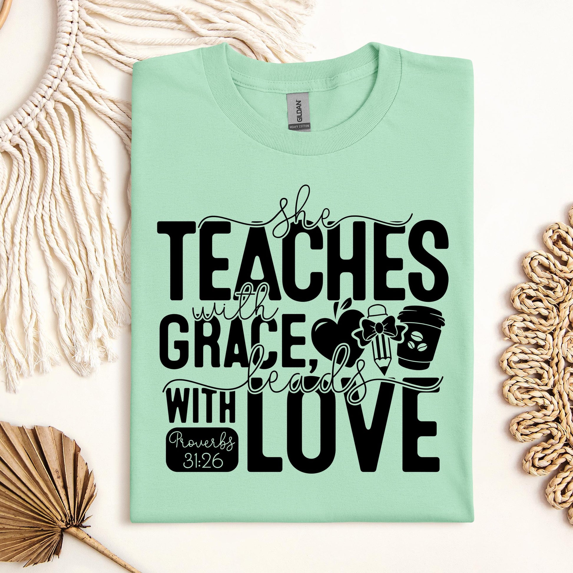 She Teaches With Grace Beads With Love Proverbs 31.26 01
