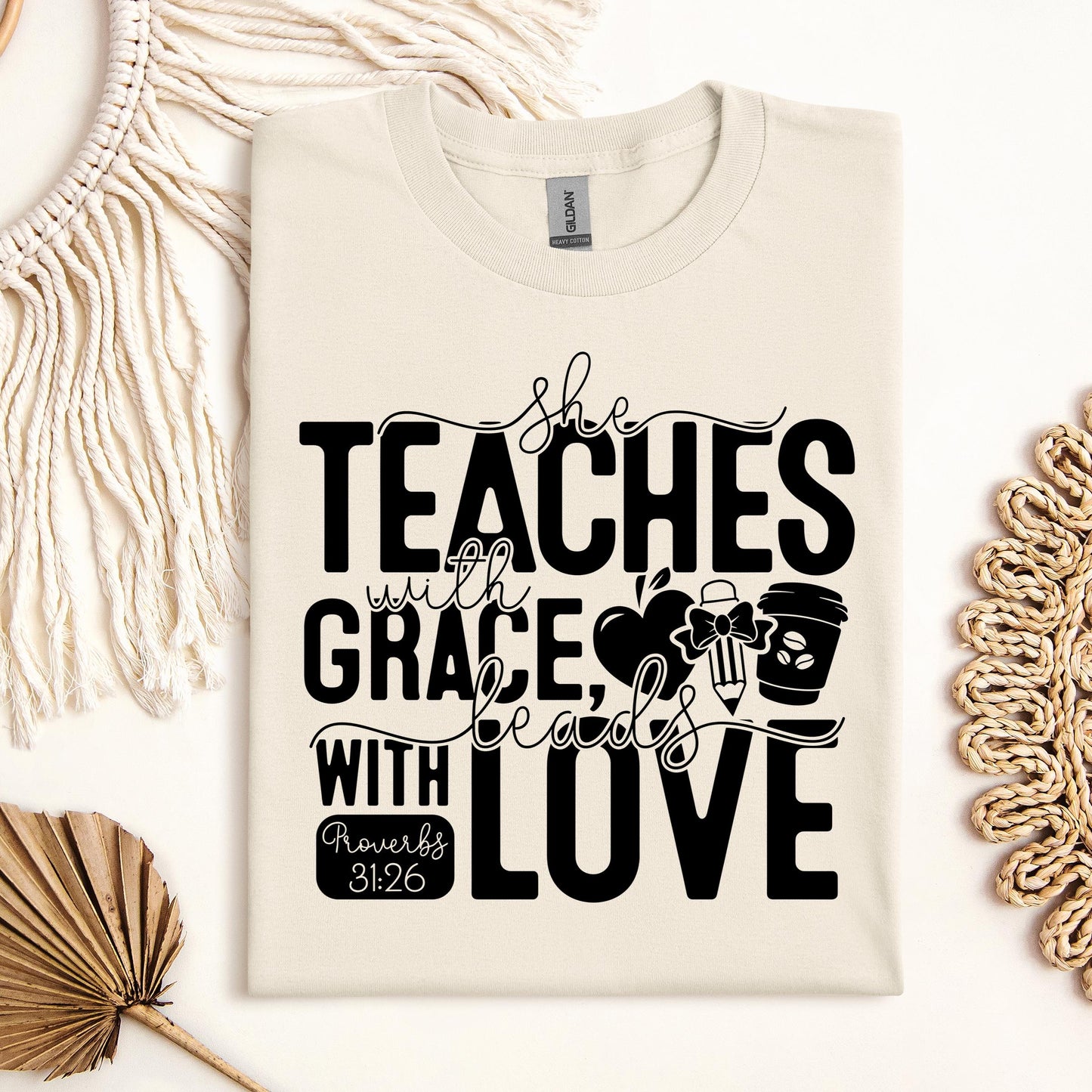 She Teaches With Grace Beads With Love Proverbs 31.26 01