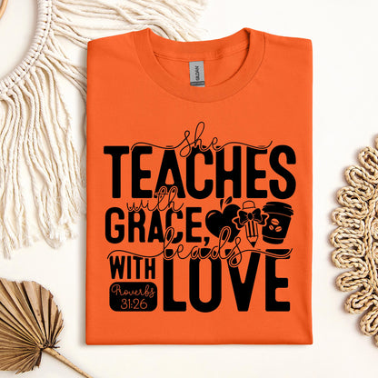 She Teaches With Grace Beads With Love Proverbs 31.26 01