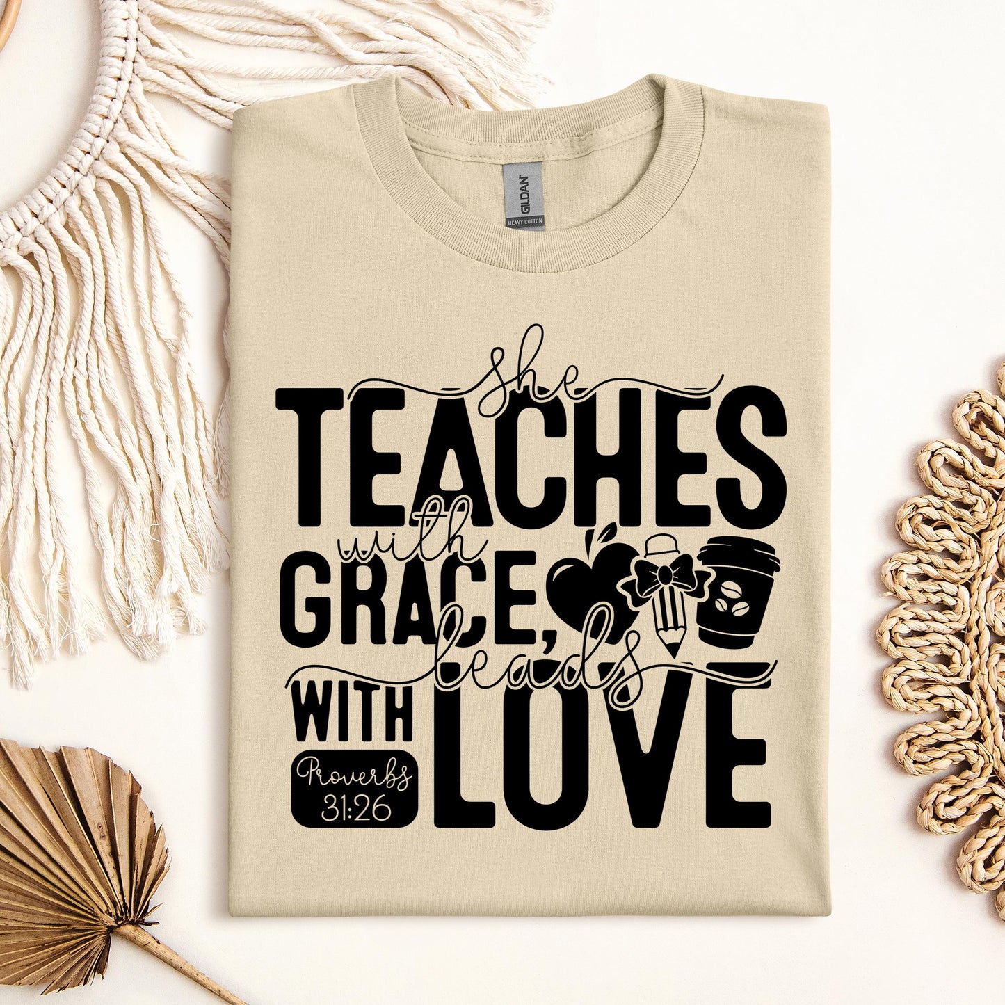 She Teaches With Grace Beads With Love Proverbs 31.26 01