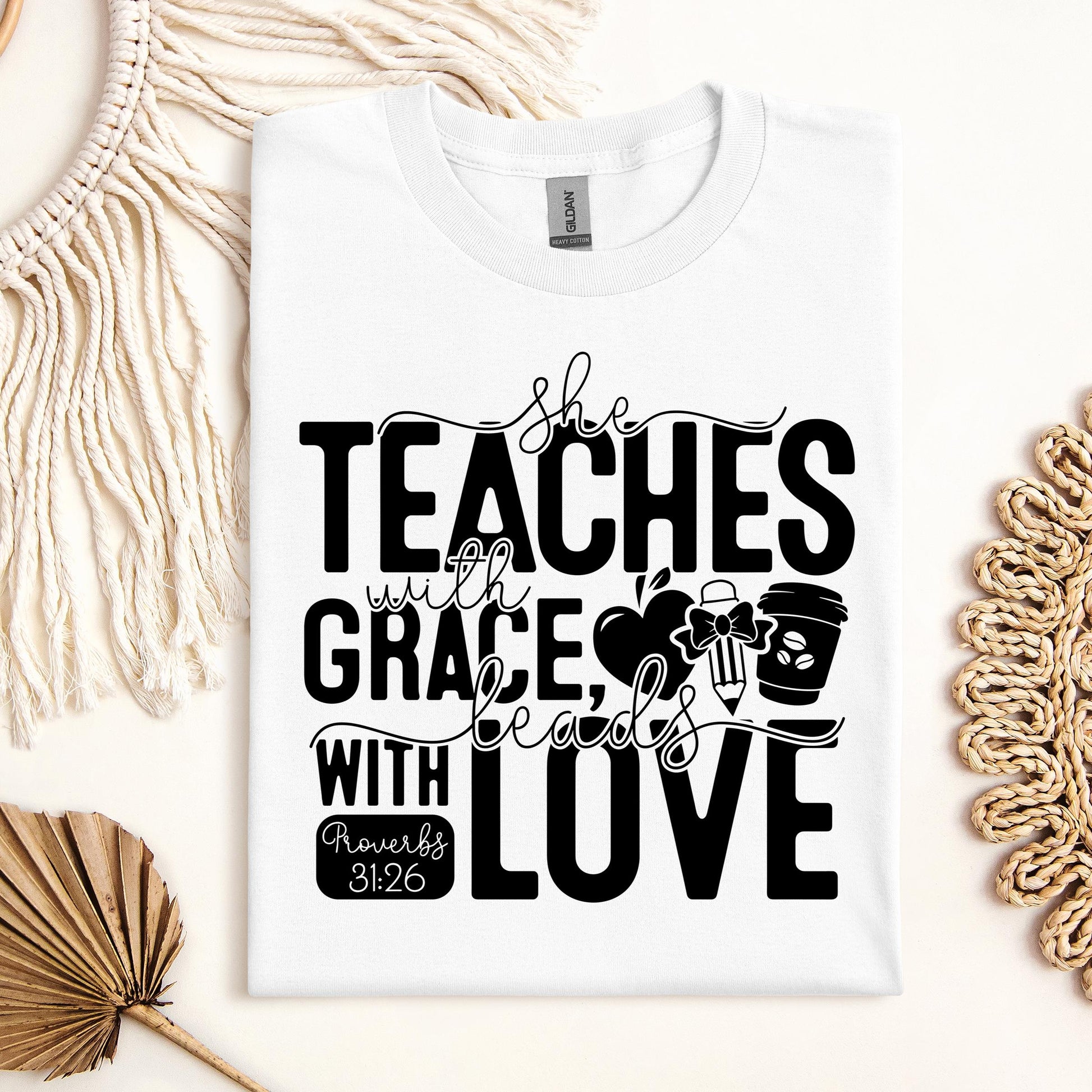 She Teaches With Grace Beads With Love Proverbs 31.26 01