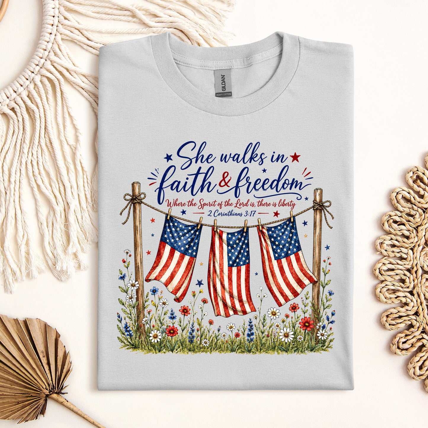 She Walks In Faith Freedom 2 Corinthians 3.17 01