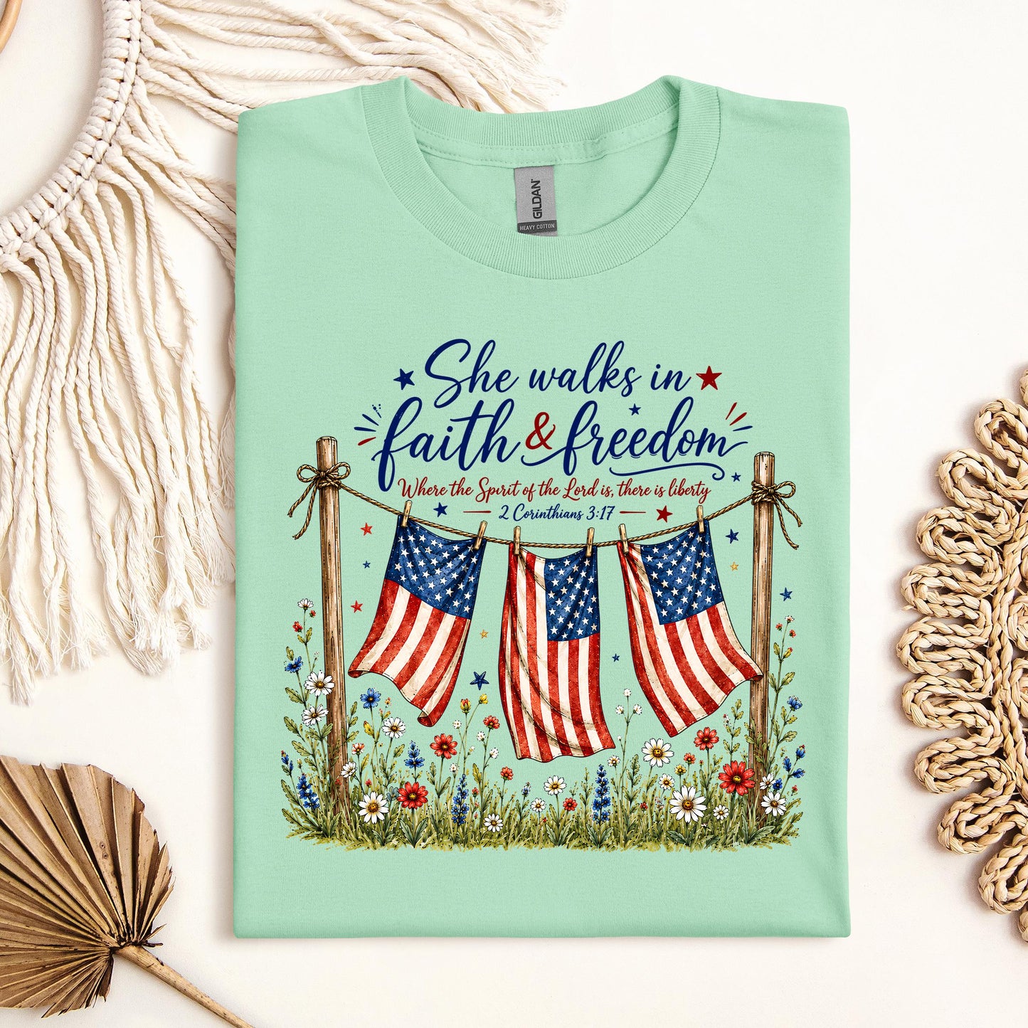 She Walks In Faith Freedom 2 Corinthians 3.17 01