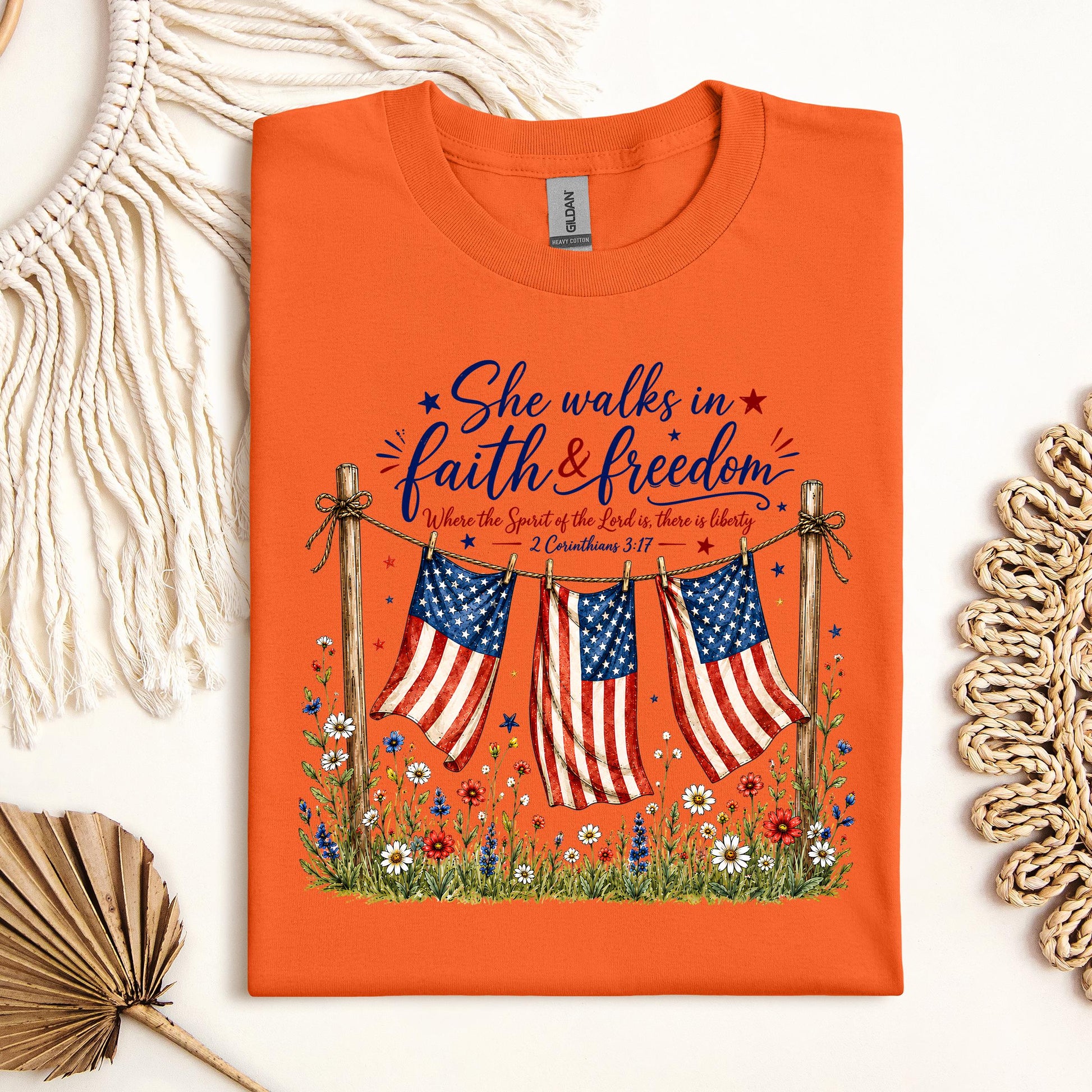 She Walks In Faith Freedom 2 Corinthians 3.17 01