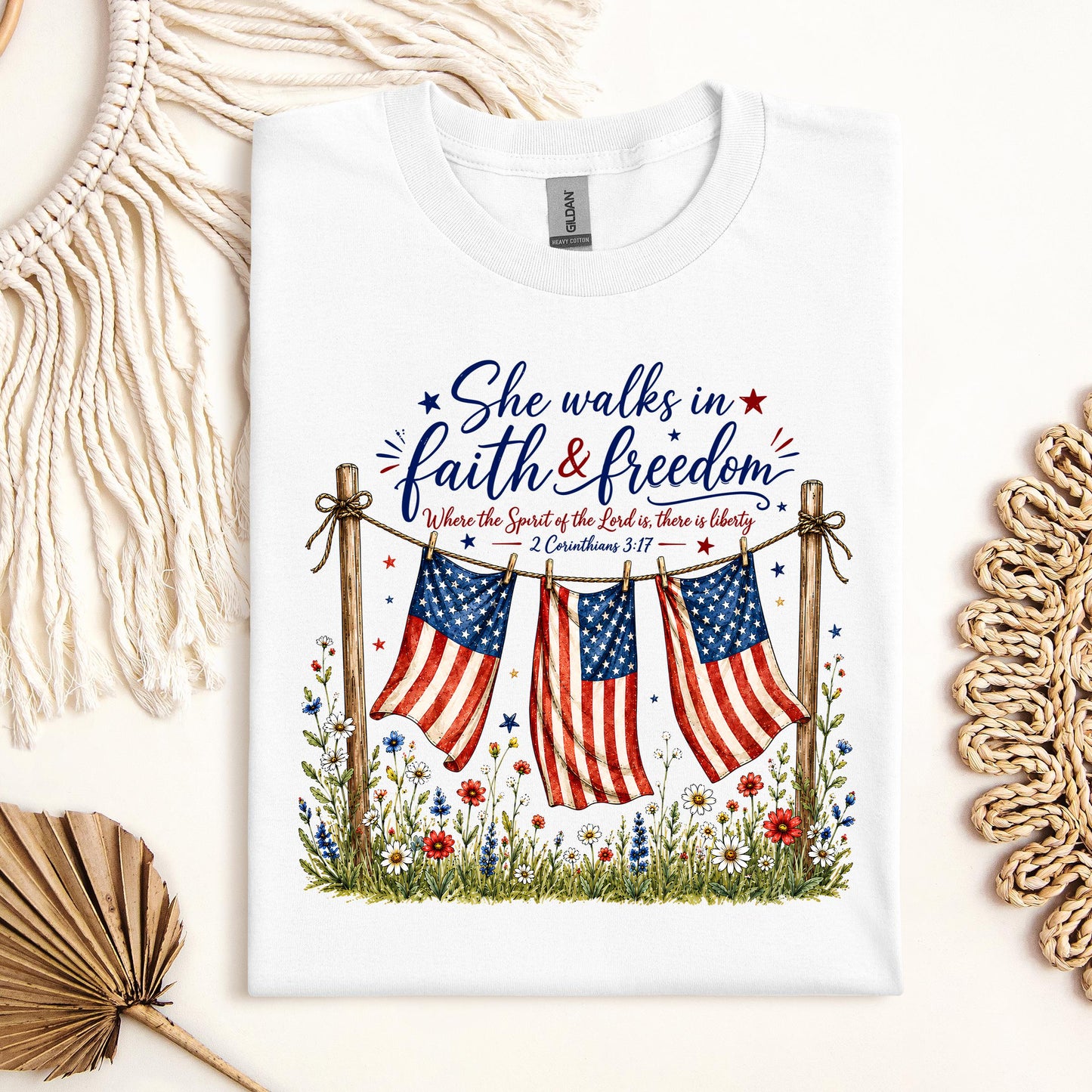 She Walks In Faith Freedom 2 Corinthians 3.17 01