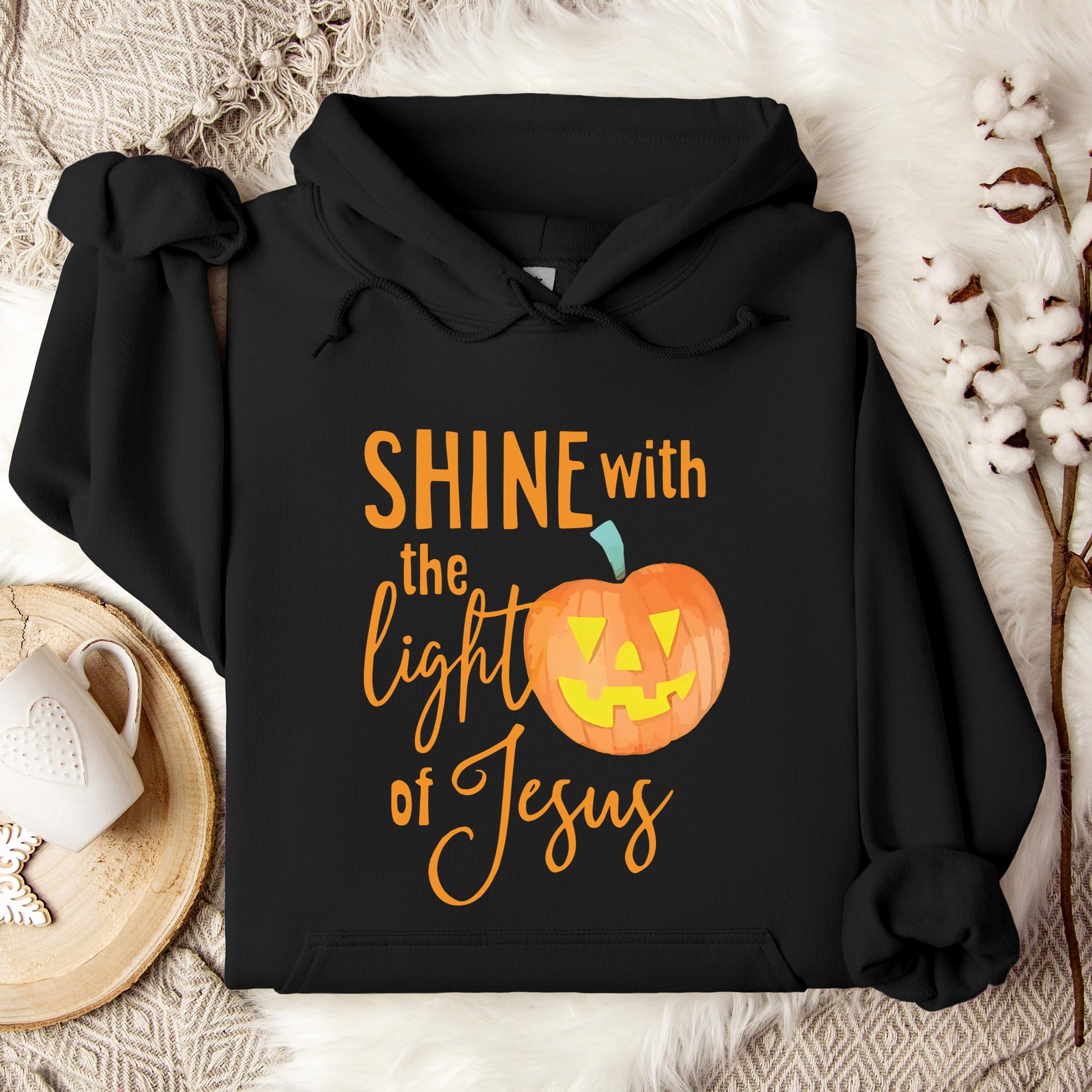 Shine With The Light Of Jesus Hoodie