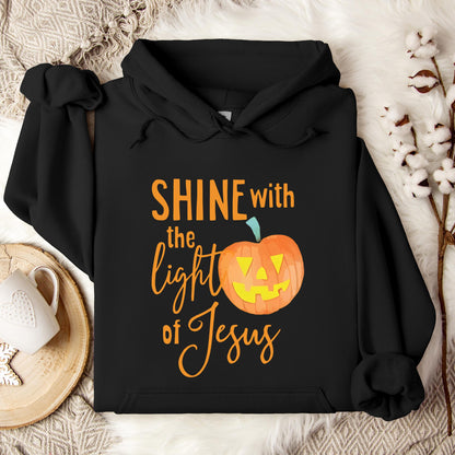 Shine With The Light Of Jesus Hoodie