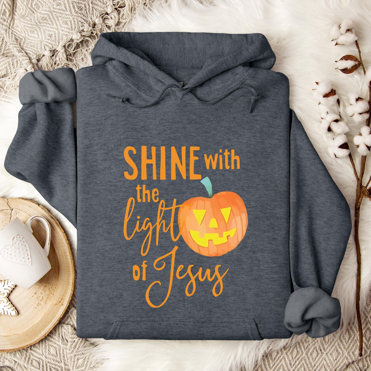 Shine With The Light Of Jesus Hoodie
