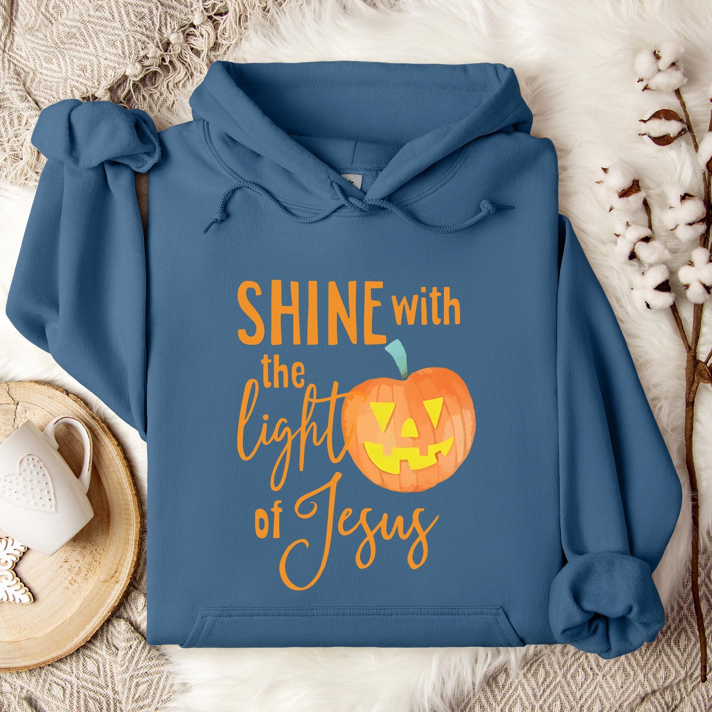 Shine With The Light Of Jesus Hoodie