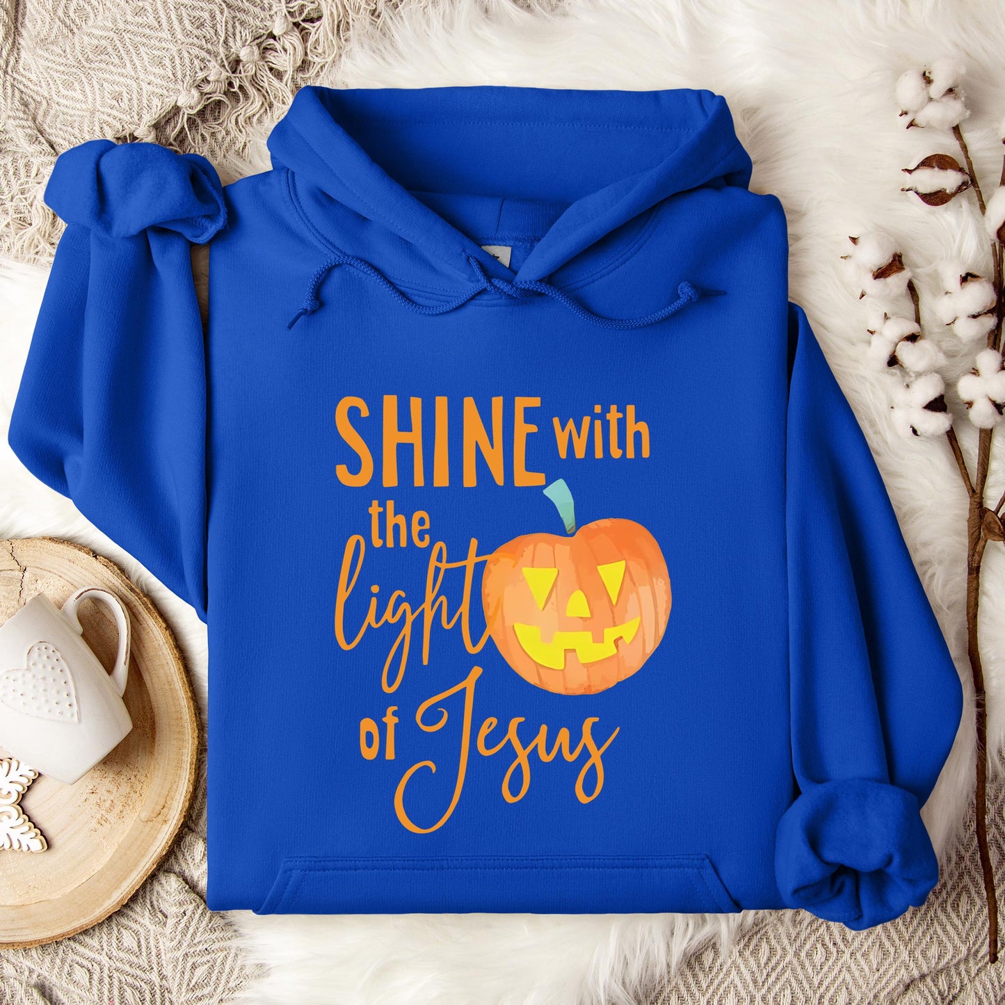 Shine With The Light Of Jesus Hoodie