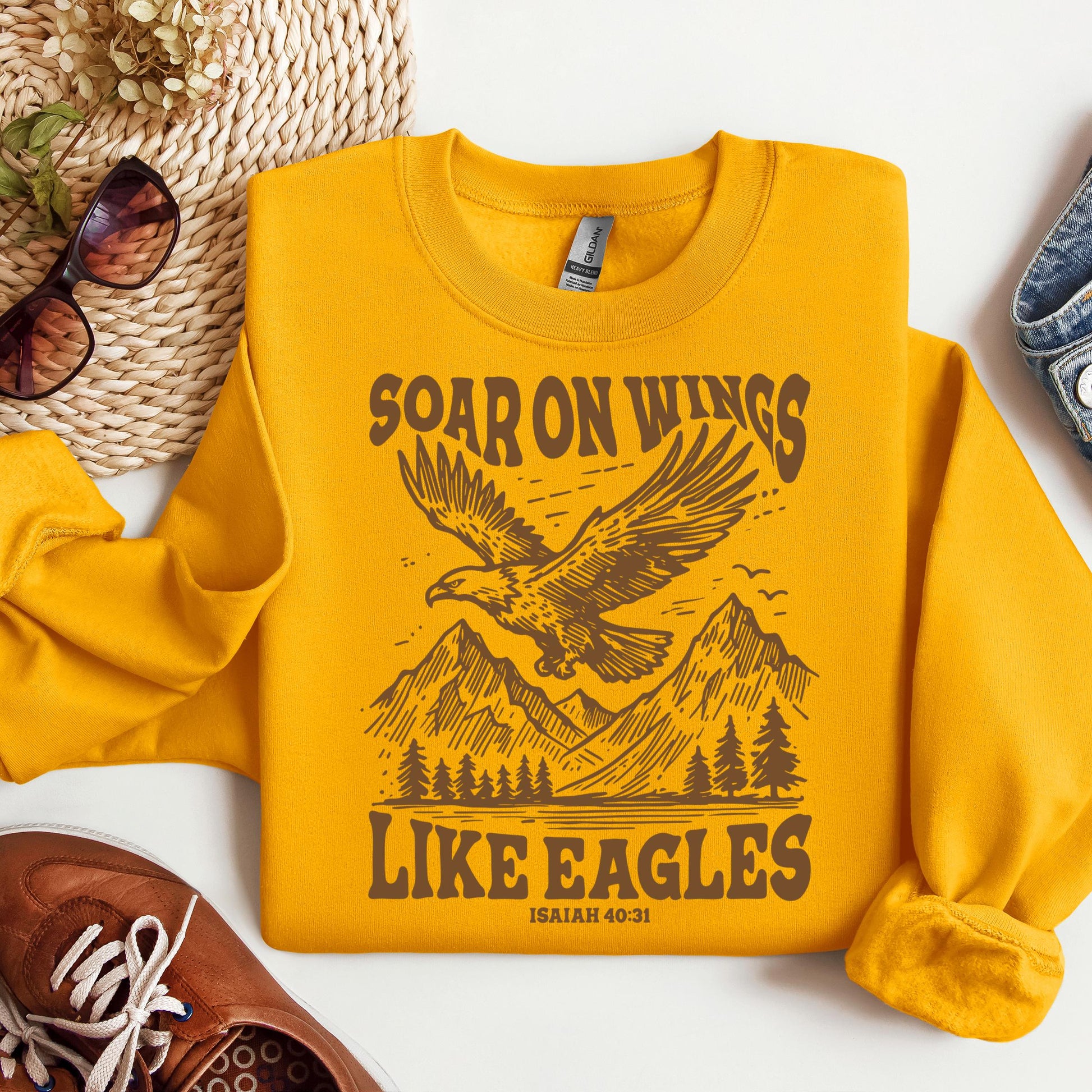 Soar On Wings Like Eagles Isaiah 40.31 01