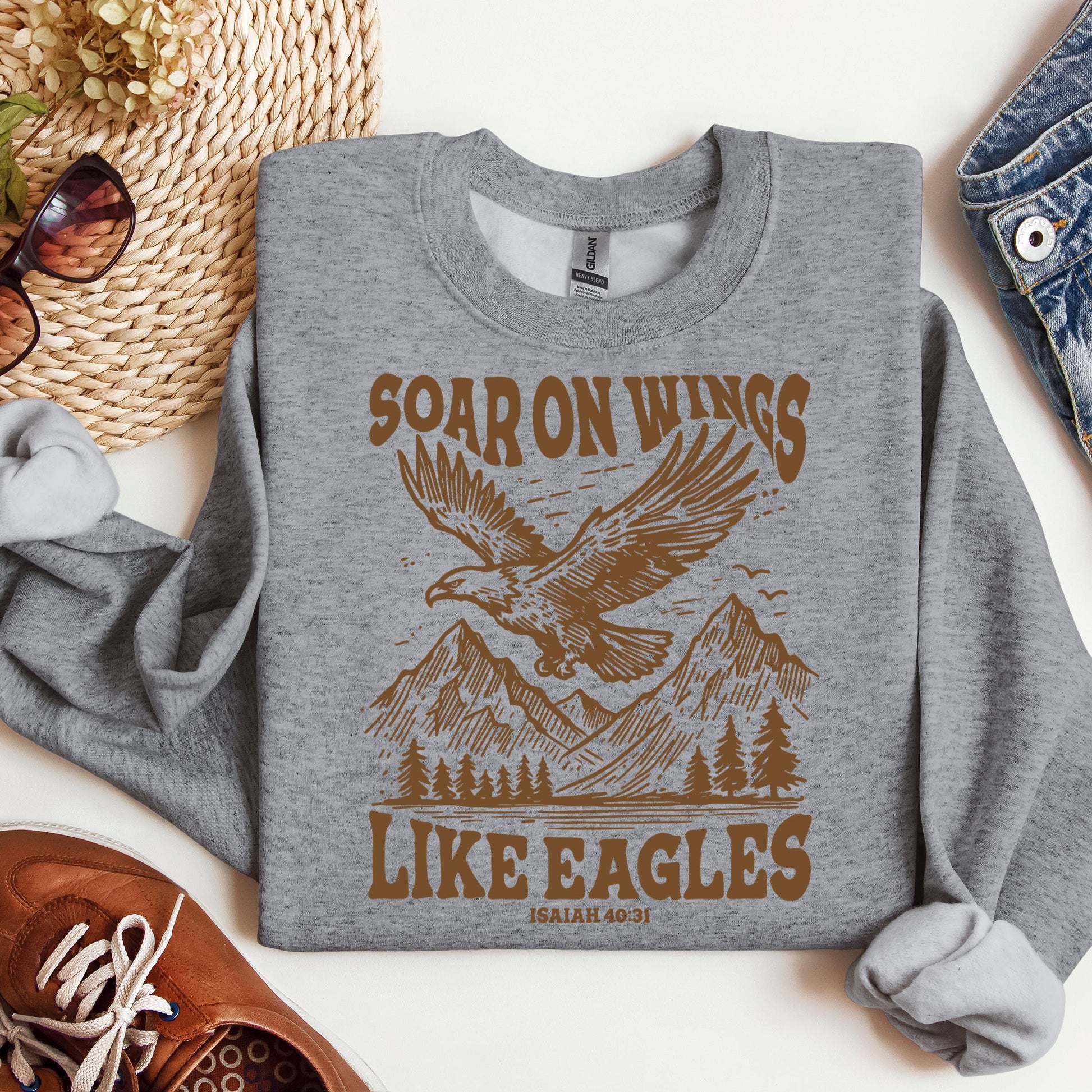 Soar On Wings Like Eagles Isaiah 40.31 01