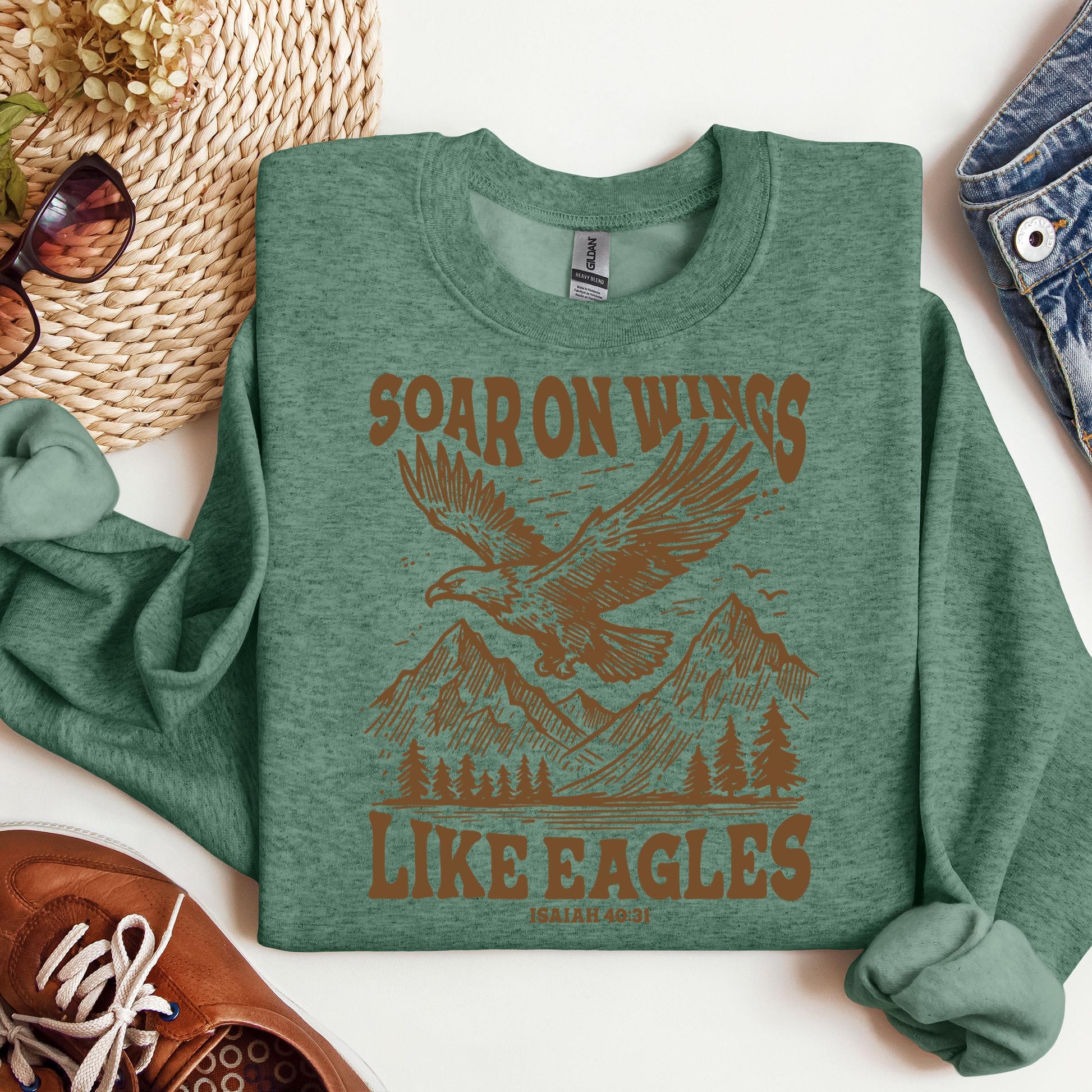 Soar On Wings Like Eagles Isaiah 40.31 01