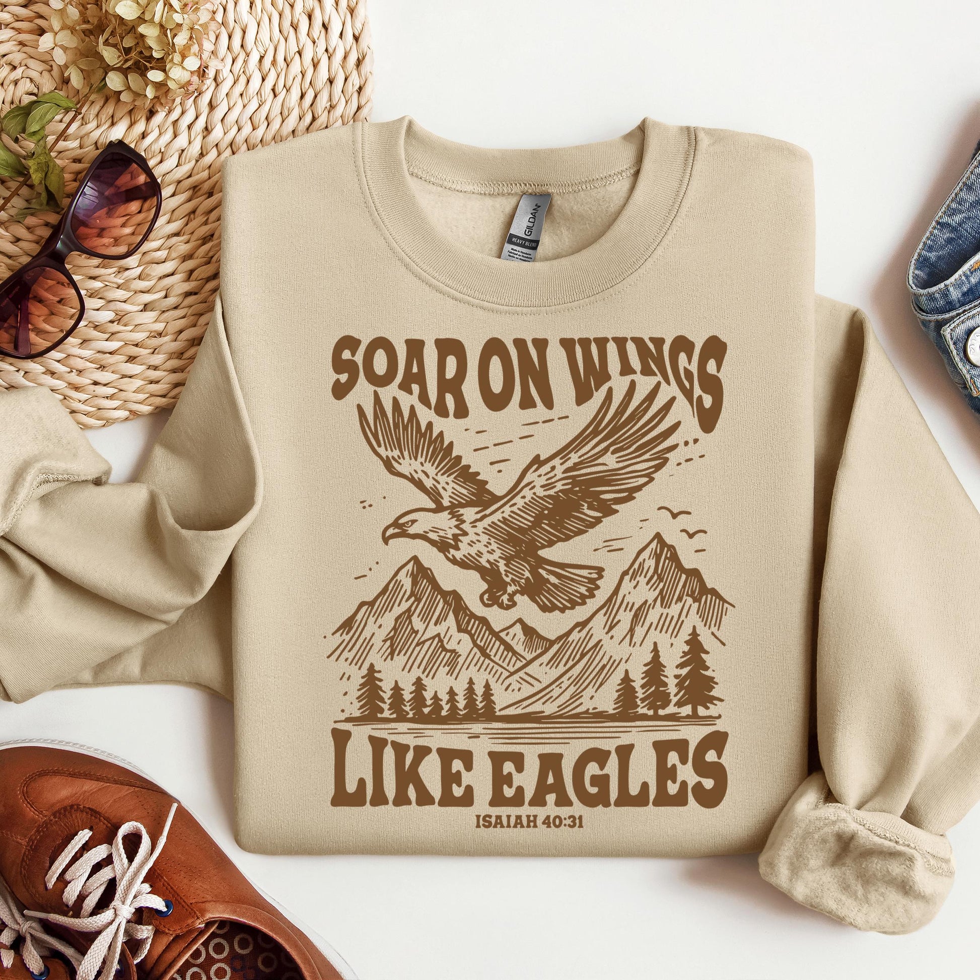 Soar On Wings Like Eagles Isaiah 40.31 01