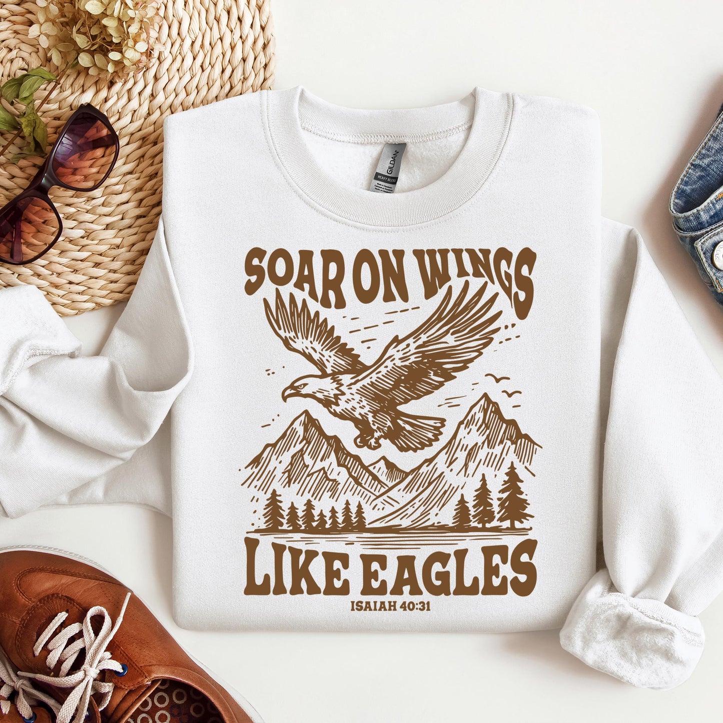 Soar On Wings Like Eagles Isaiah 40.31 01