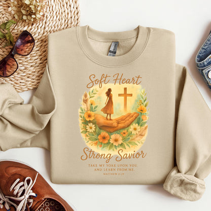 Soft Heart Strong Savior Matthew 11.29
