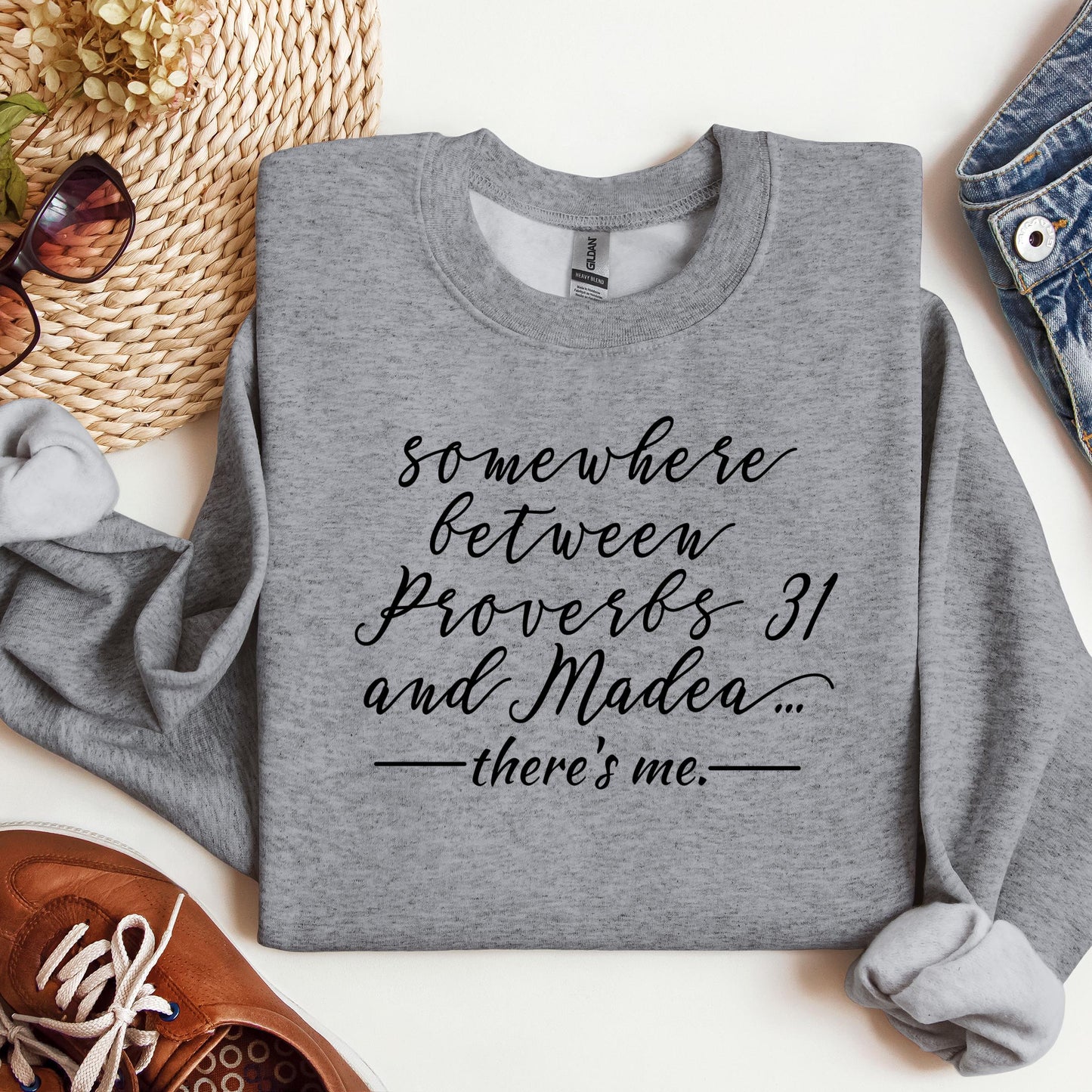 Somewhere Between Proverbs 31 And Madea There's Me 01