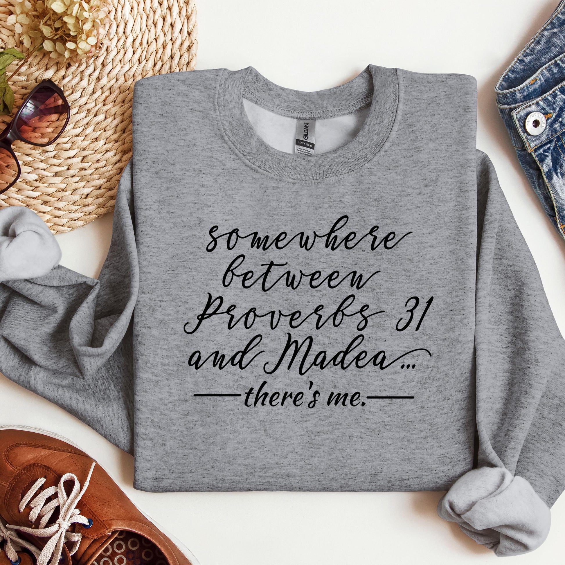 Somewhere Between Proverbs 31 And Madea There's Me 01