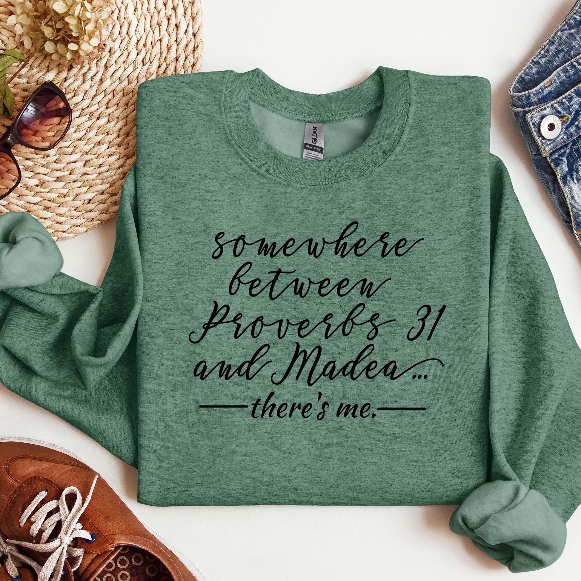 Somewhere Between Proverbs 31 And Madea There's Me 01