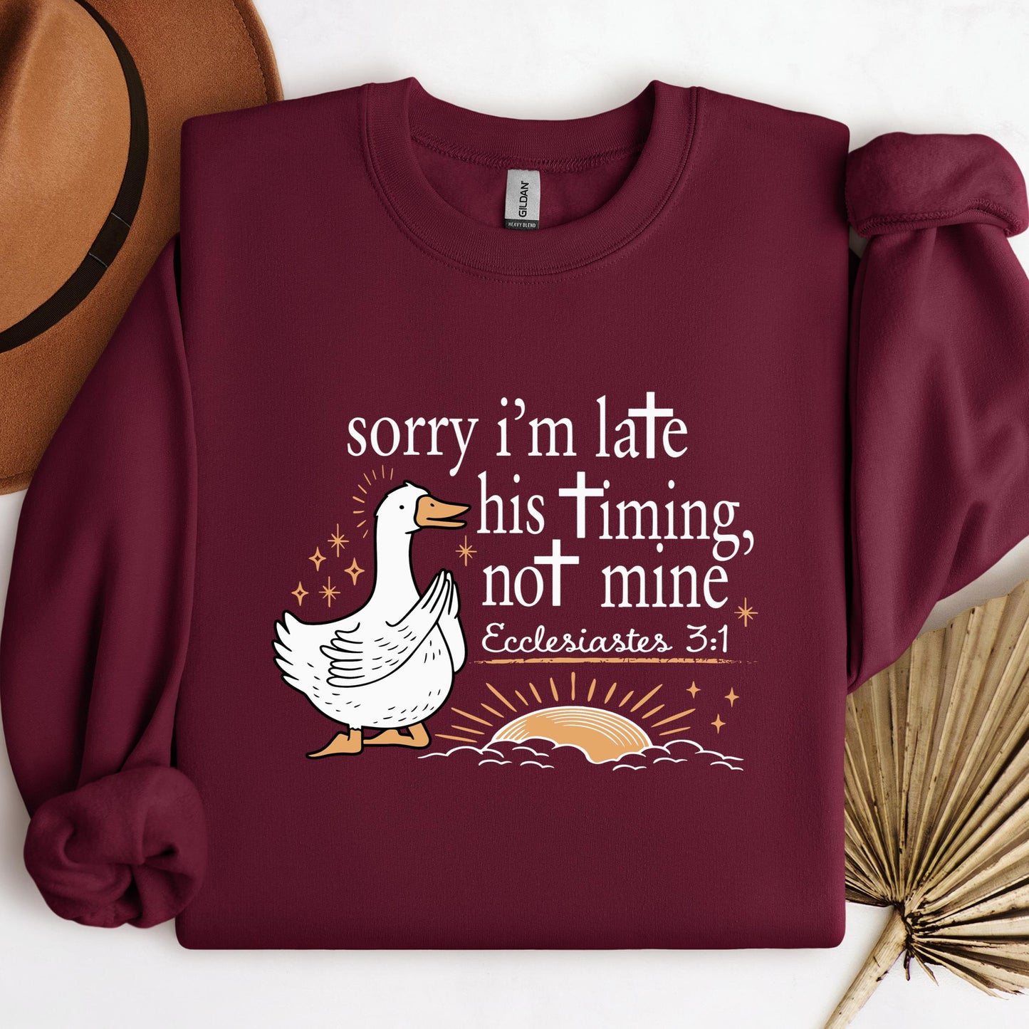 Sorry I'm Late His Timing Not Mine Ecclesiastes 3.1 01