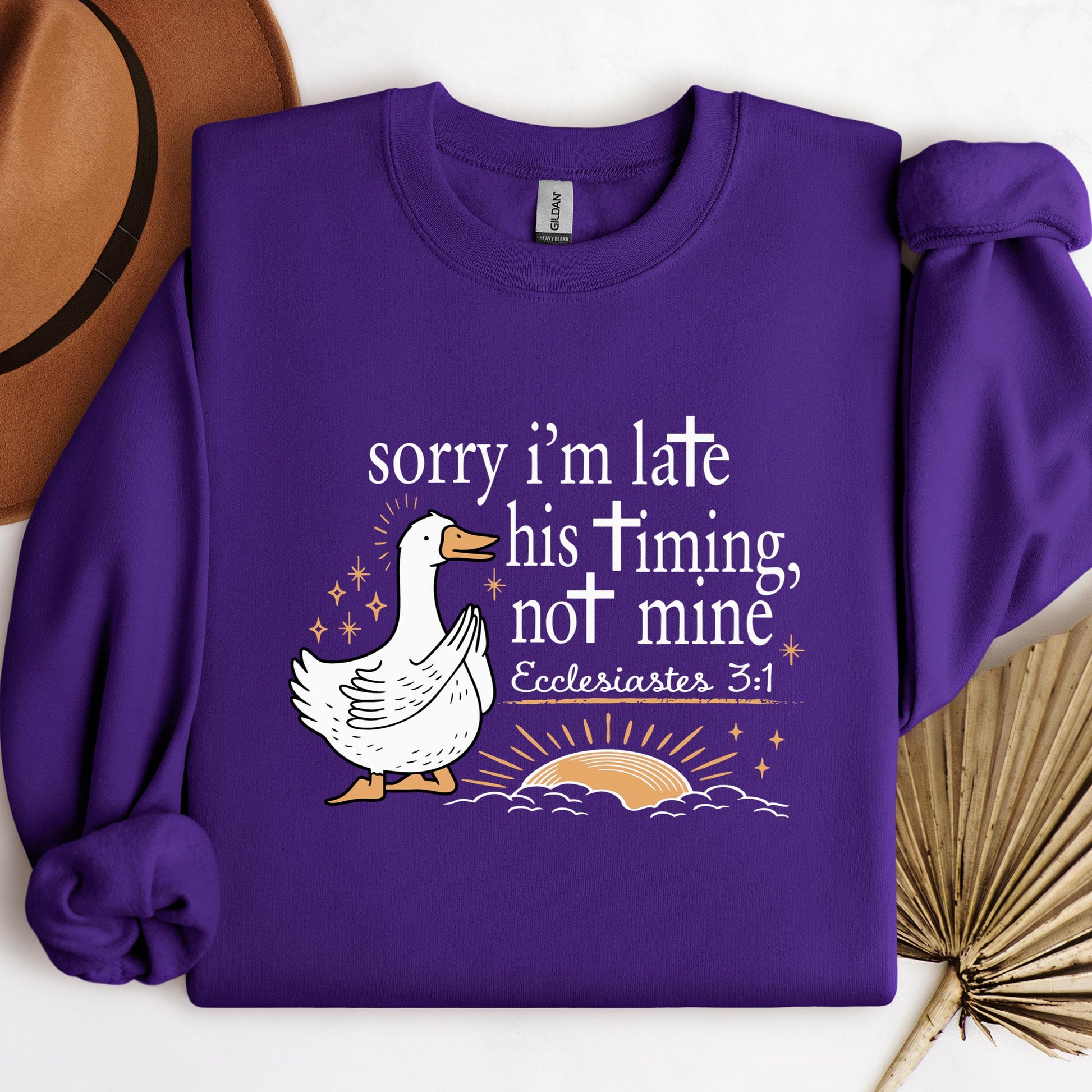 Sorry I'm Late His Timing Not Mine Ecclesiastes 3.1 01