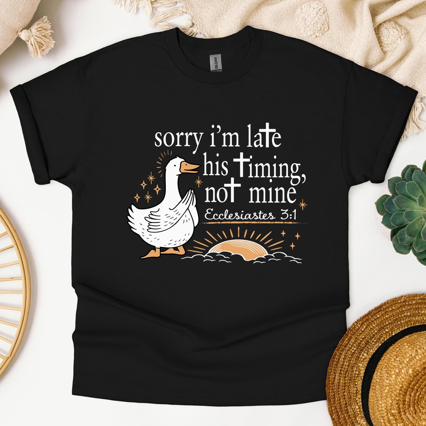 Sorry I'm Late His Timing Not Mine Ecclesiastes 3.1 01