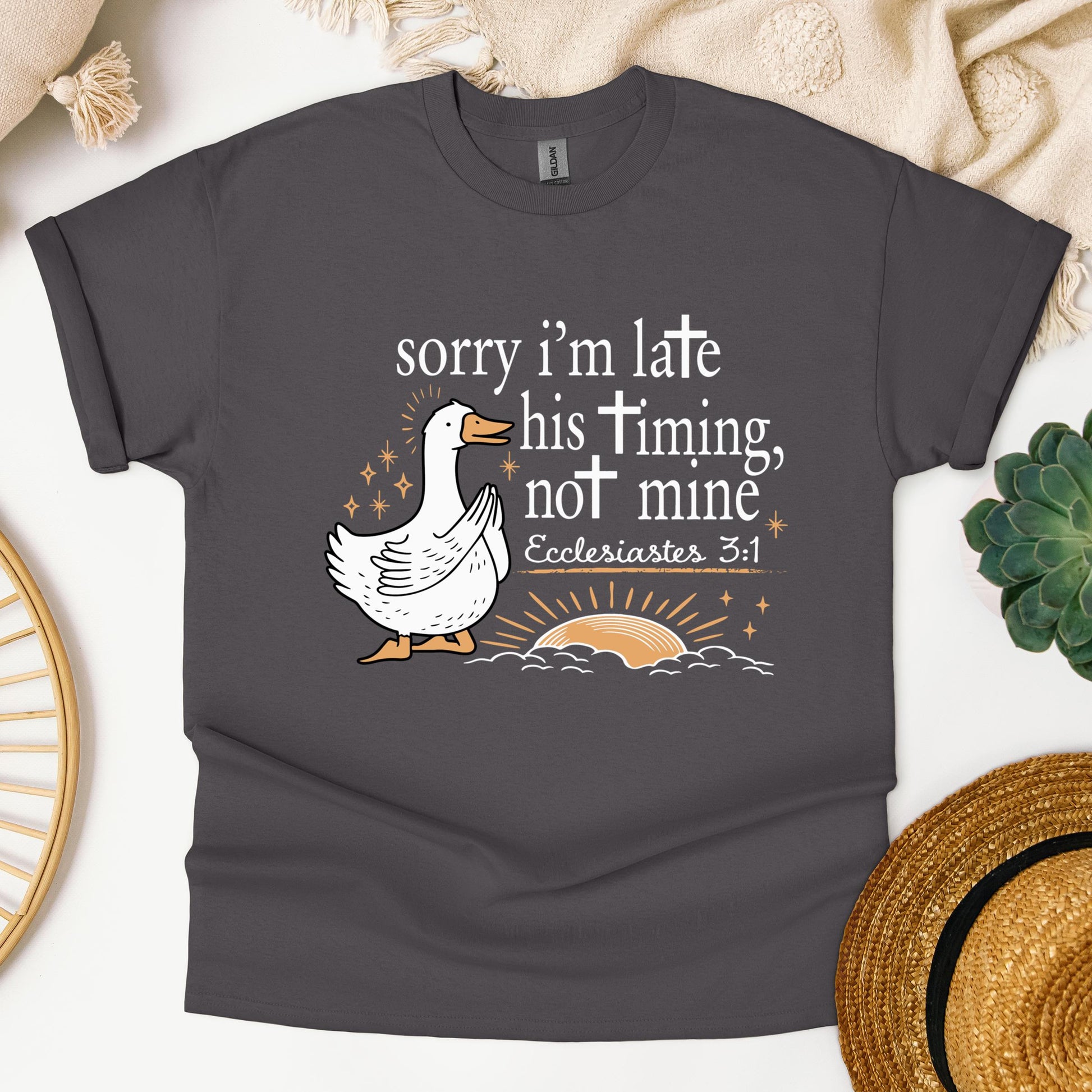 Sorry I'm Late His Timing Not Mine Ecclesiastes 3.1 01